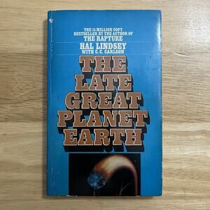 Vintage The Late Great Planet Earth Bantam Books Paperback By Hal Lindsey 1981